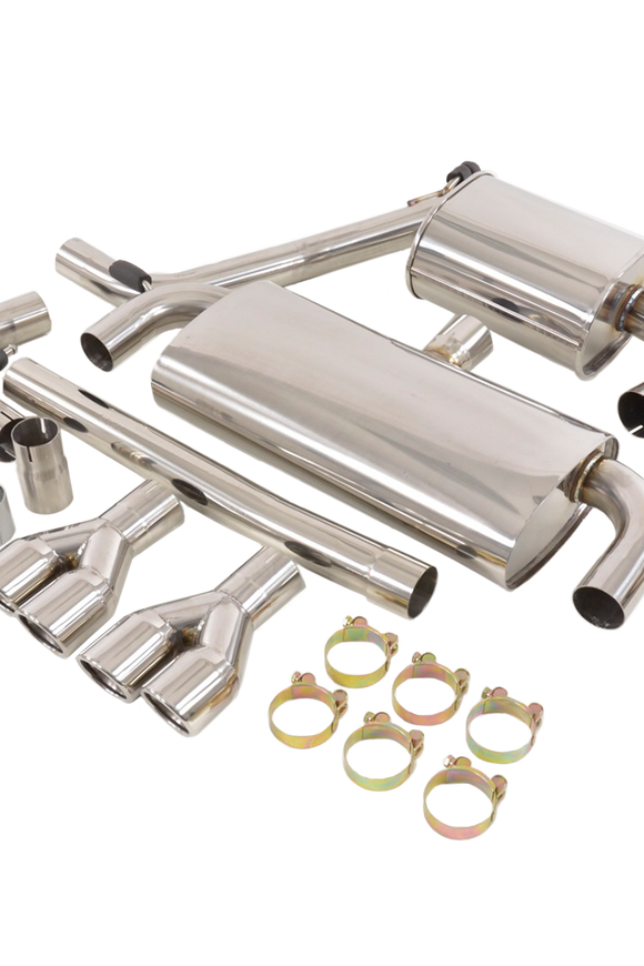 FK Duplex Sports Exhaust Complete System For Audi