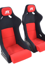 Sportseat Set Evolution Fabric Red