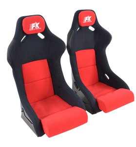 Sportseat Set Evolution Fabric Red