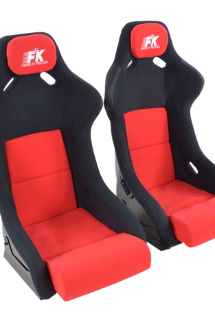 Sportseat Set Evolution Fabric Red